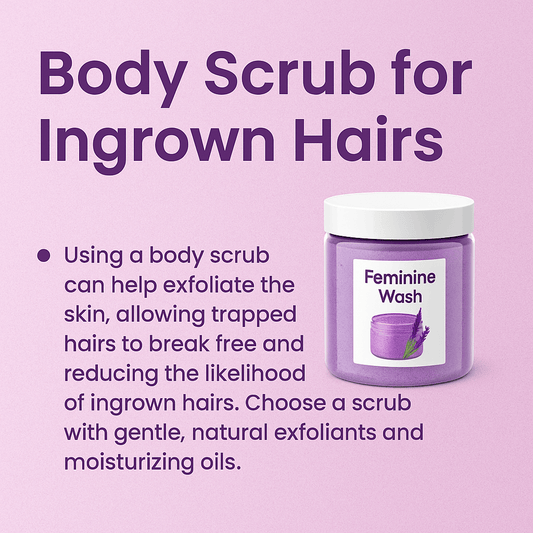 How a Body Scrub Helps Prevent Ingrown Hairs